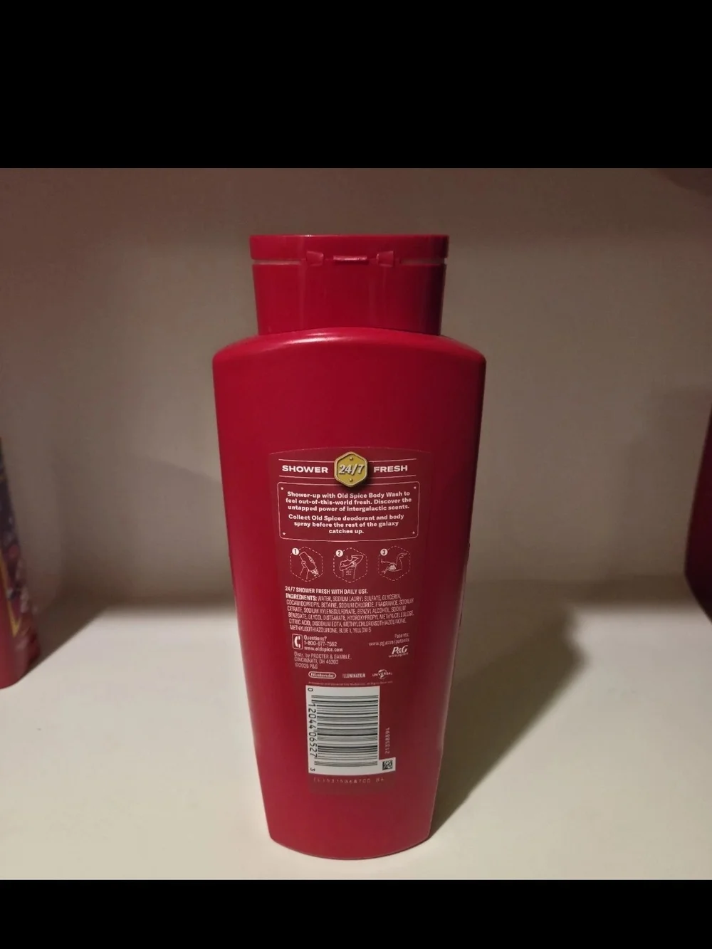 Limited Addition Old Spice Cosmic Quest Body Wash Star Showers Scent 24 fl oz
